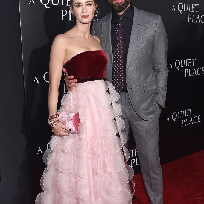 艾米丽·布朗特（Emily Blunt）和约翰·克拉辛斯基（John Krasinski）