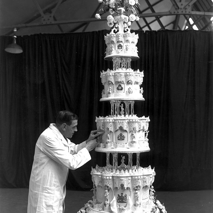 伊丽莎白女王的结婚蛋糕