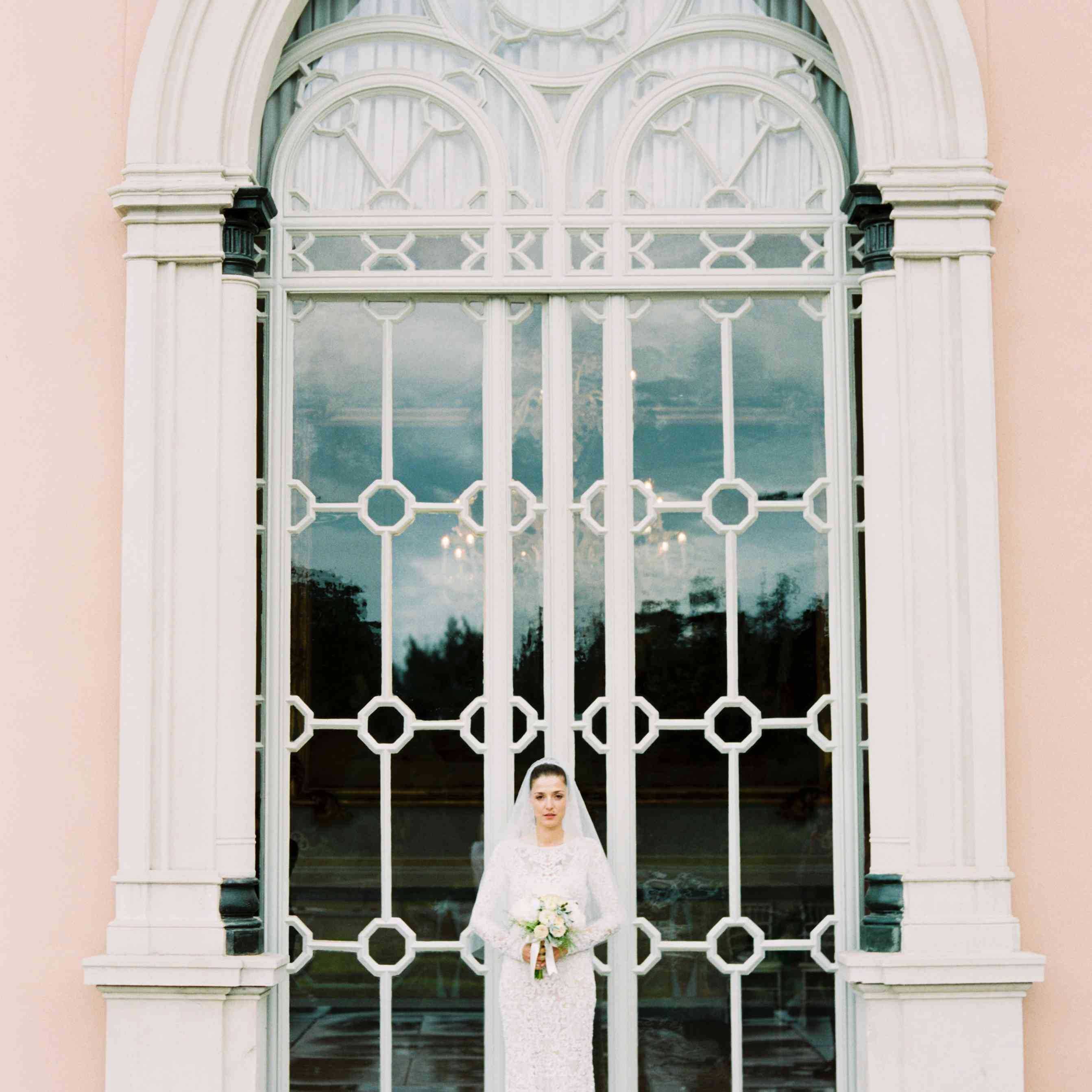 意大利北部的婚礼，新娘的肖像