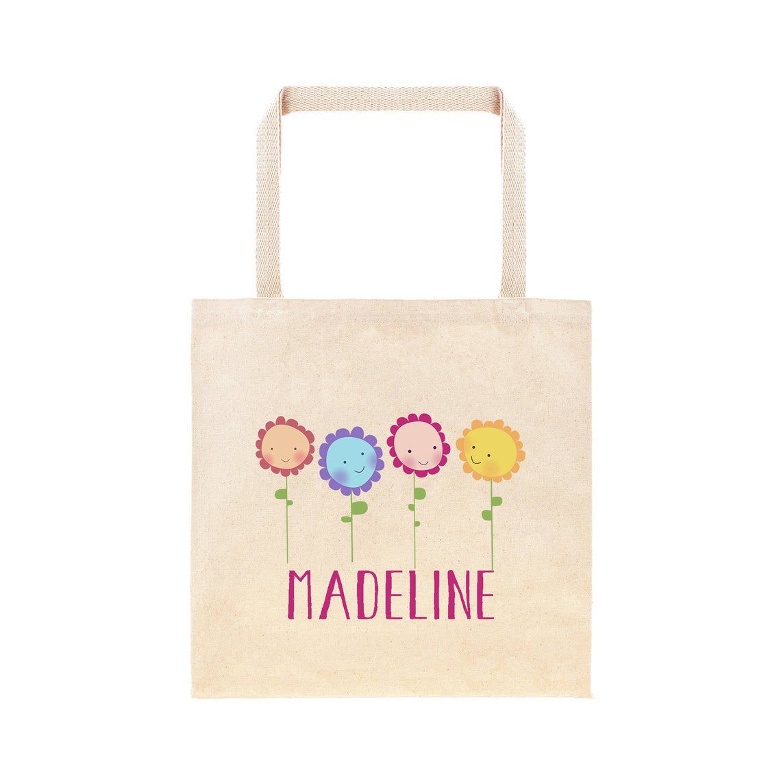 Etsy的幸福之花，个性化的手提包