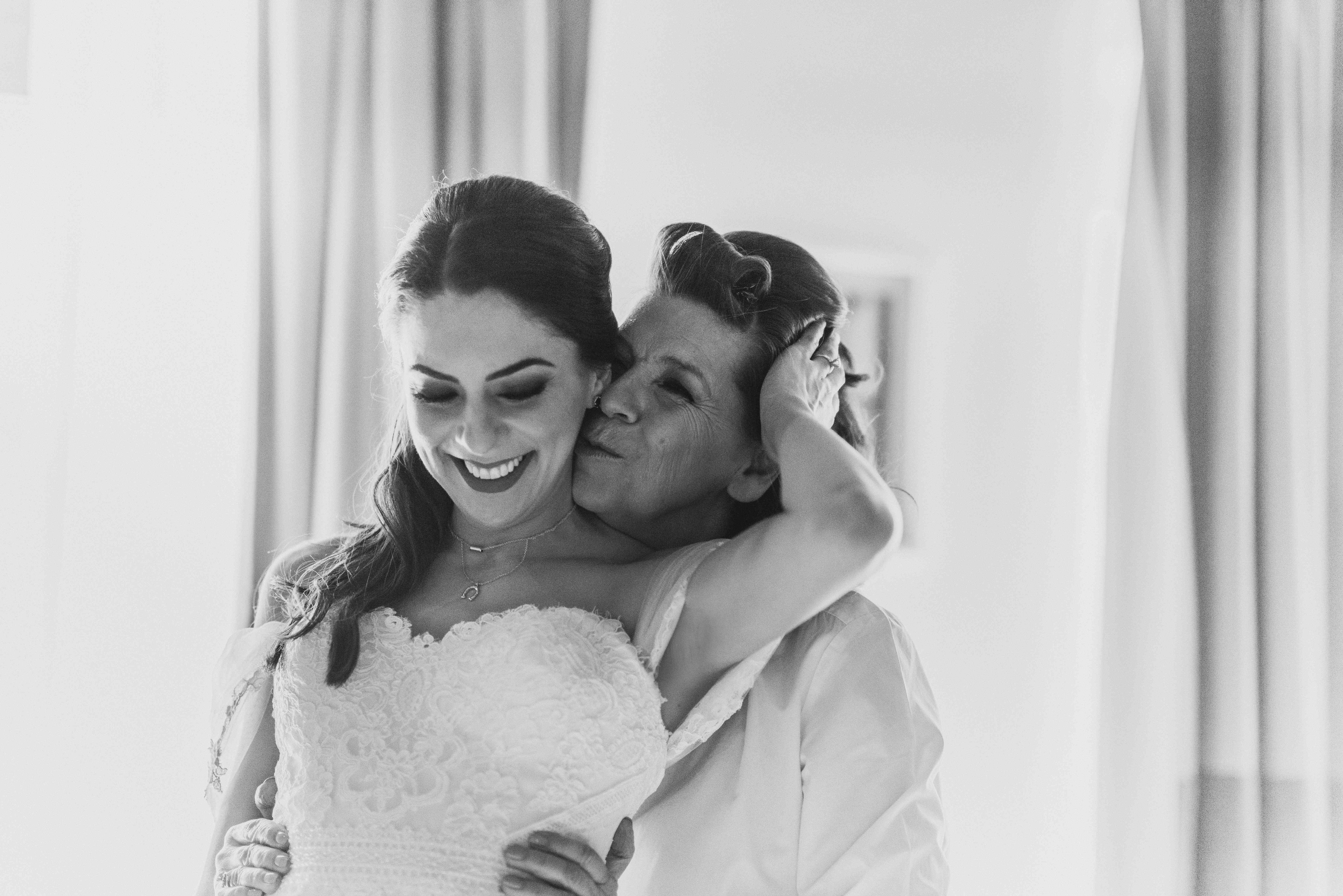 新娘和新娘的母亲