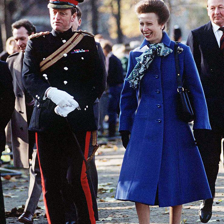 安德鲁帕克鲍尔斯和公主安妮