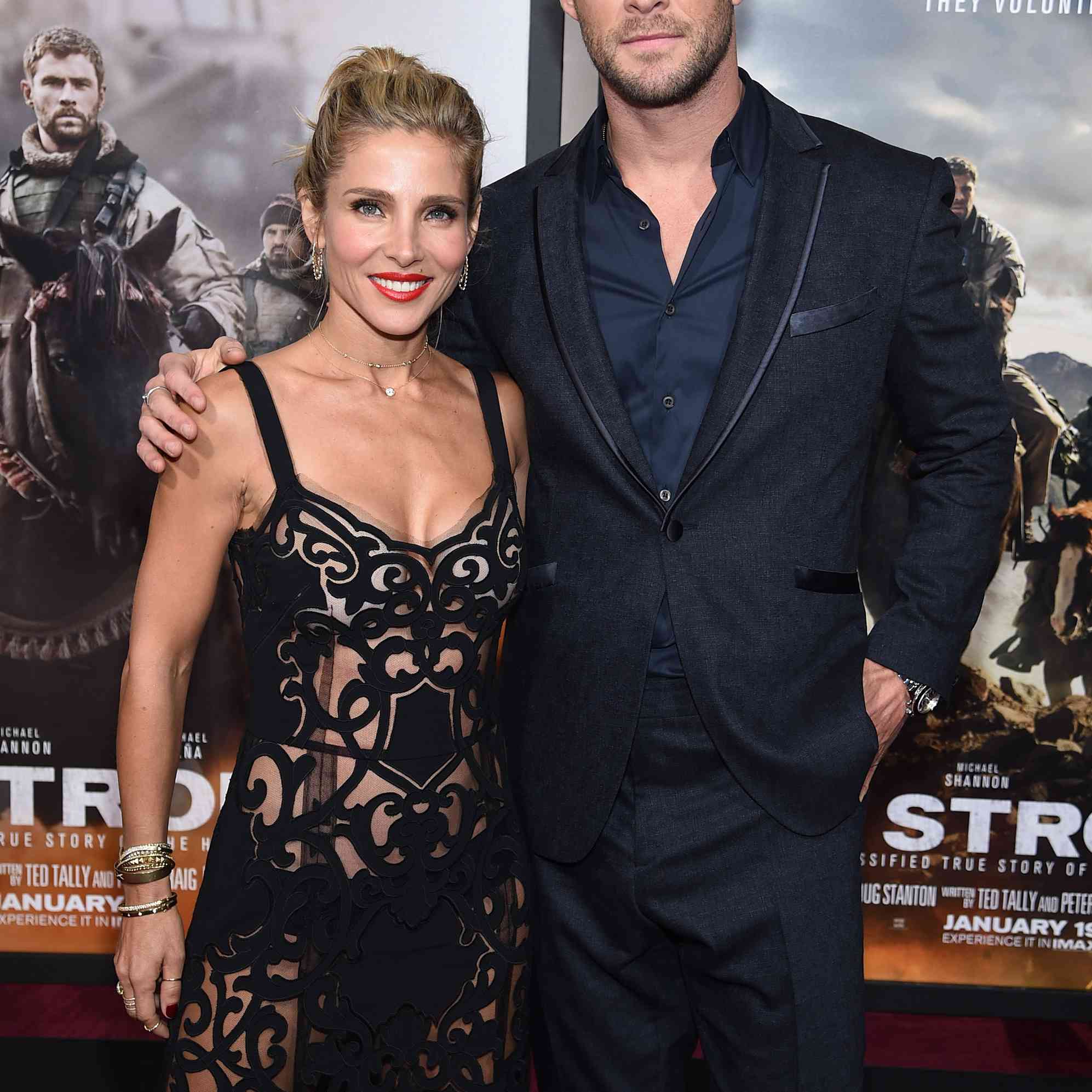 Chris Hemsworth和Elsa Pataky