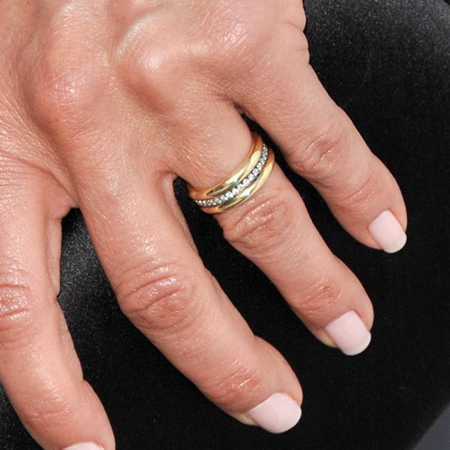 詹妮弗·安妮斯顿的婚戒细节