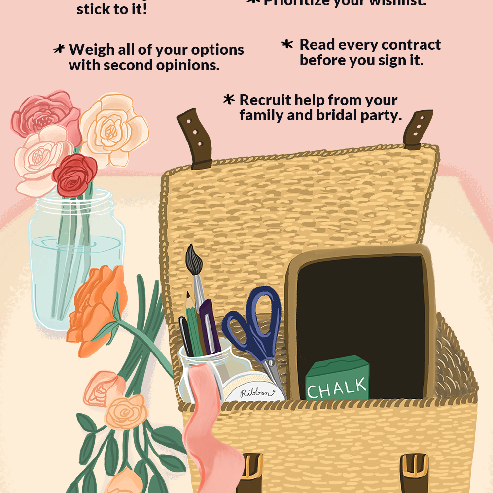 计划自己的婚礼的5个小贴士