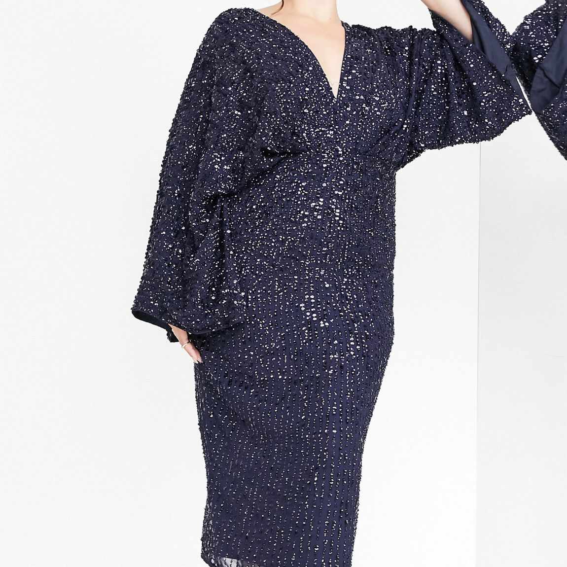 海军闪闪发光裙