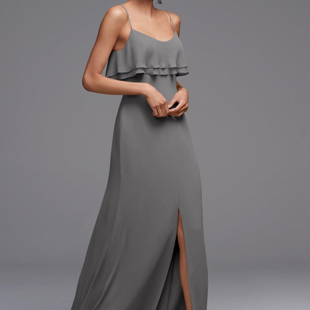 卡米雪纺连衣裙