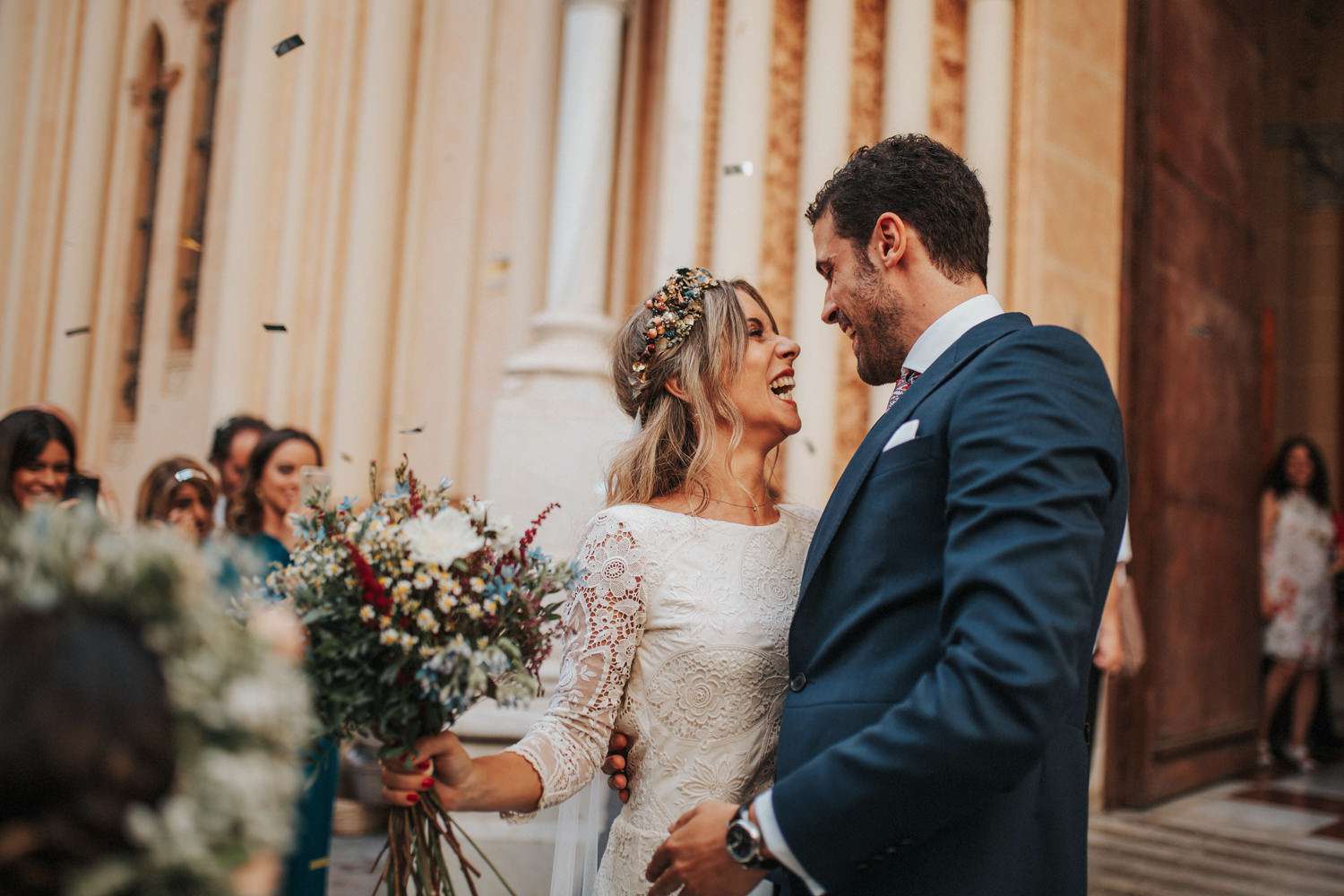 新娘和新郎外仪式会场