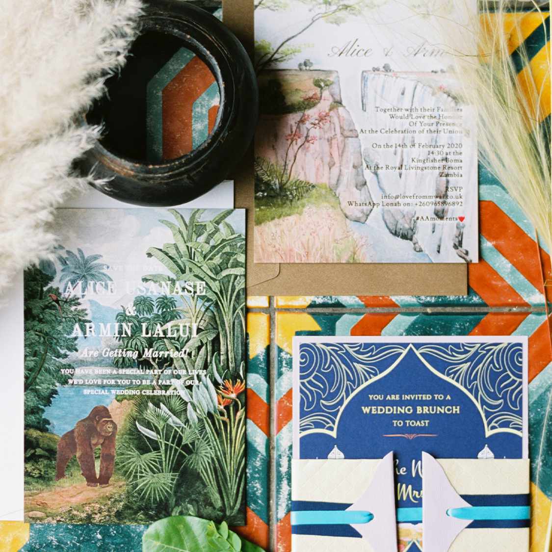 独特的婚礼请柬