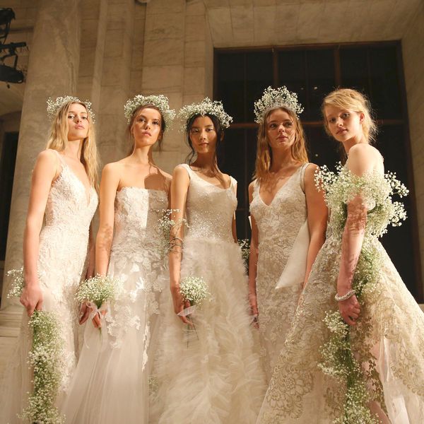 Reem Acra秋季婚纱2018