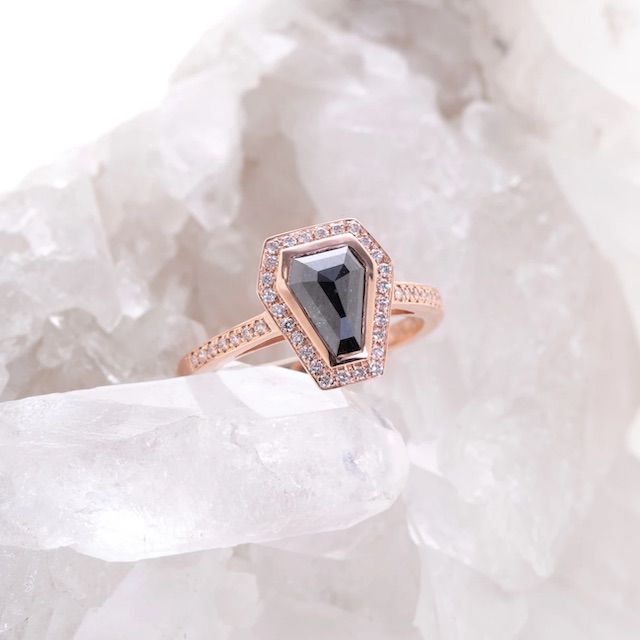 gothic engagement ring