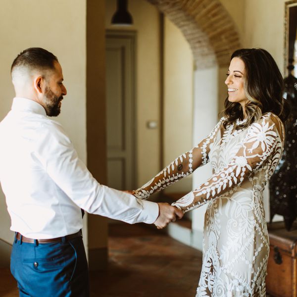 新娘和新郎准备好了