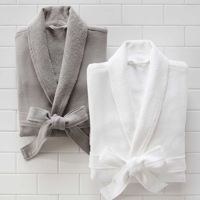 陶器谷仓组合室有机水疗中心长袍