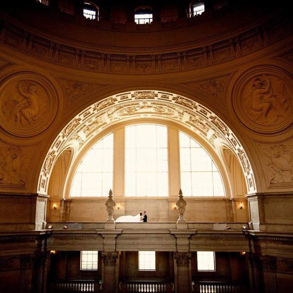 市政厅婚礼私奔照片