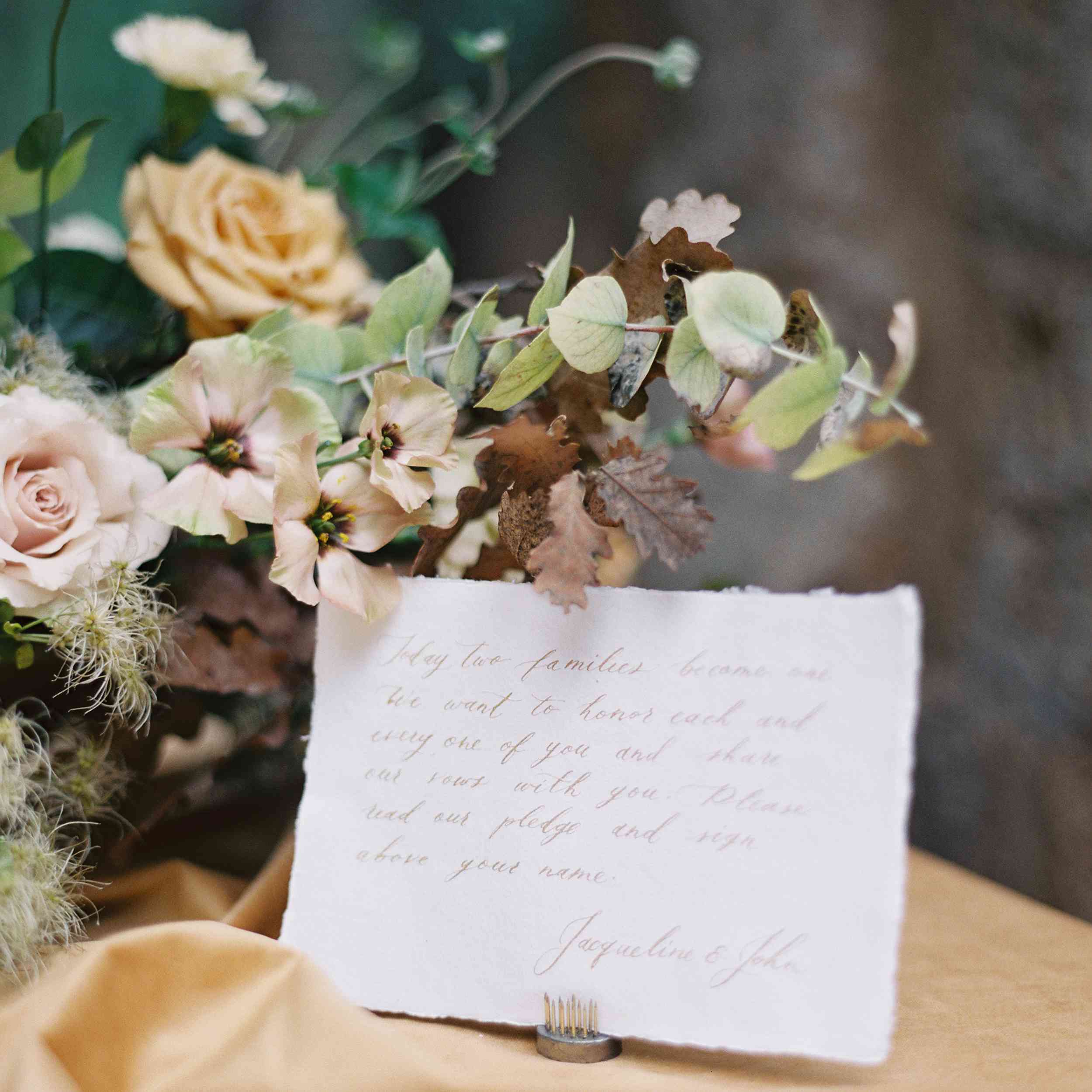 经典LA巴迪亚意大利婚礼，书法经文