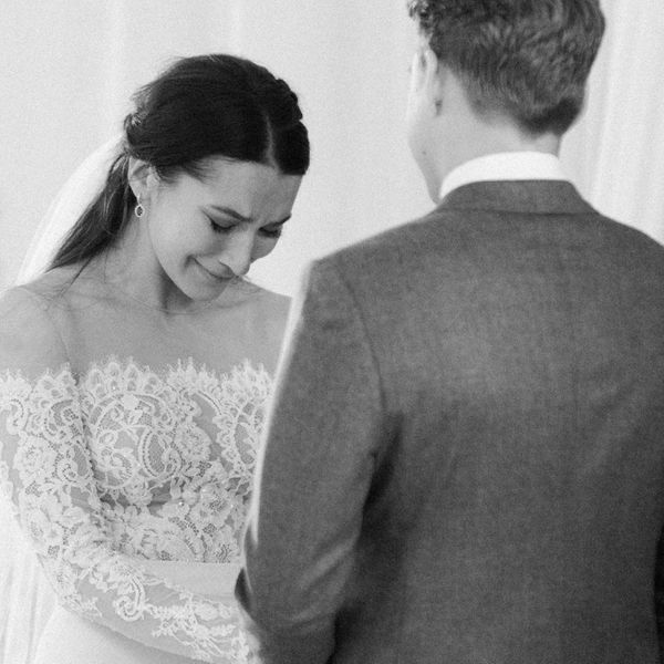 < / p > < p >新娘哭