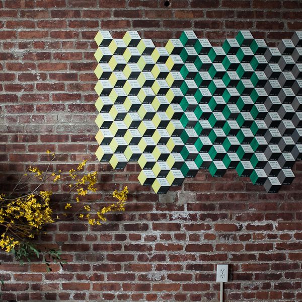 婚礼表分配与颜色块