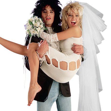 希瑟·洛克利尔与汤米·李结婚，1986年