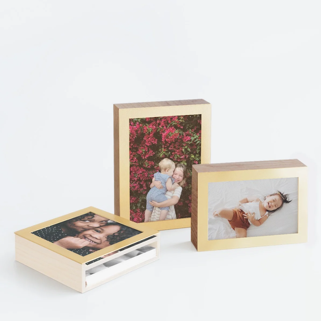 手工起拱铜木展示盒