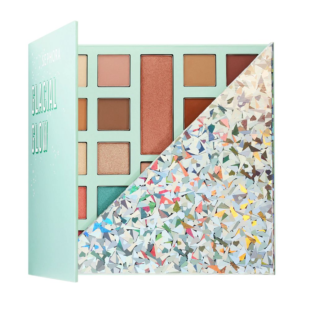 丝芙兰冰光眼影和高光调色板