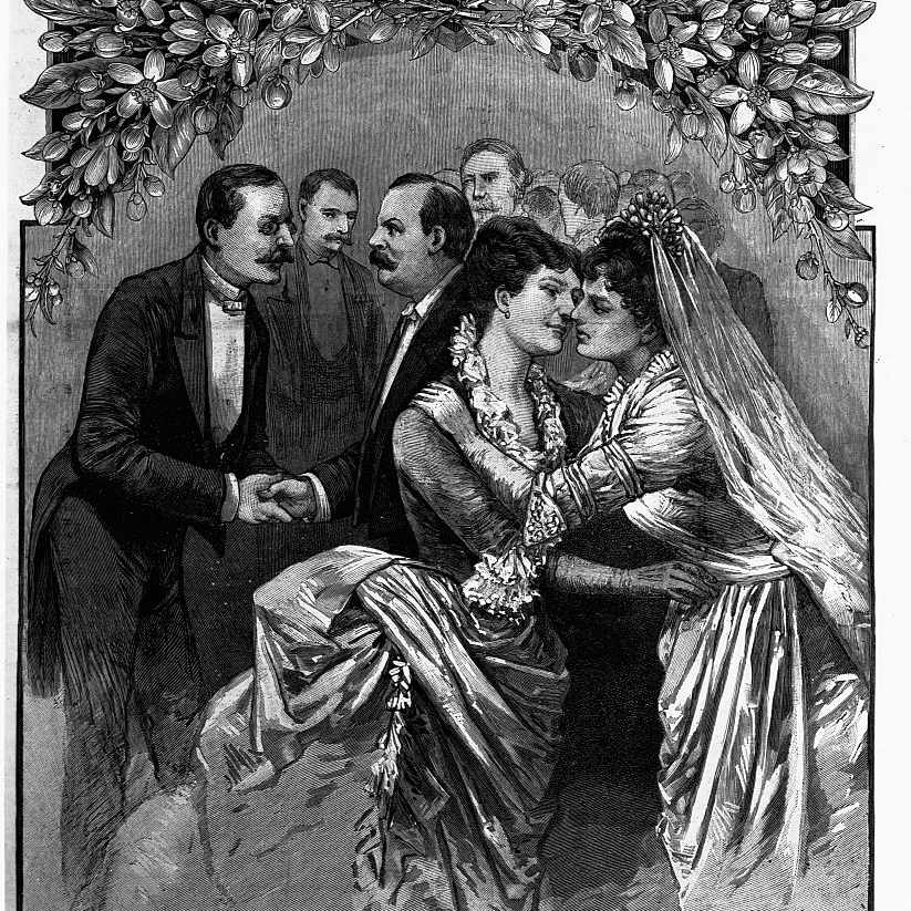 格罗弗·克利夫兰婚礼插图