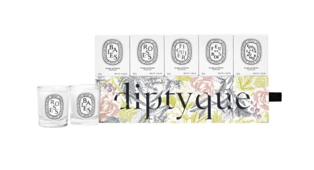 Diptyque旅行尺寸有气味蜡烛套装