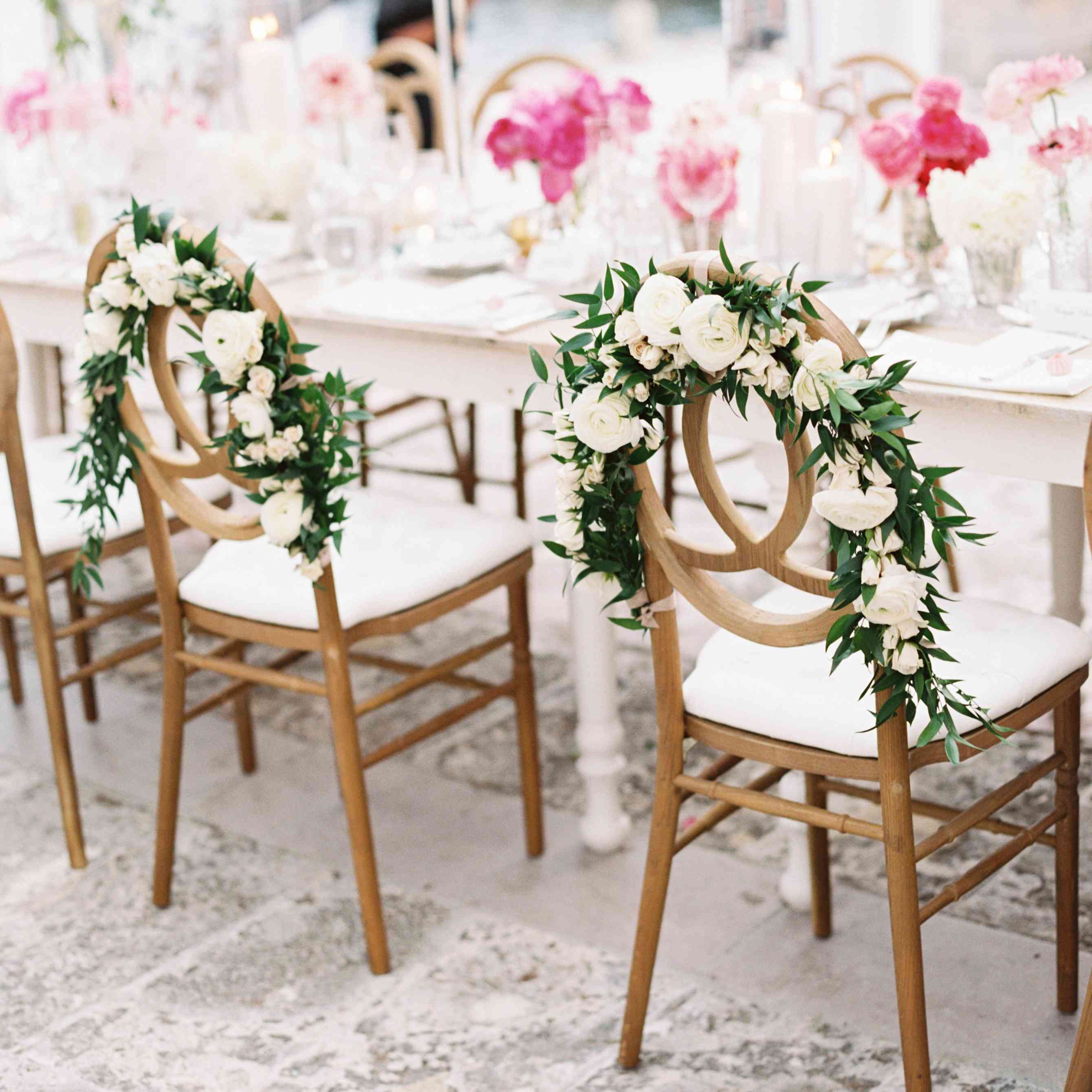 <p>新娘和新郎椅子</p>