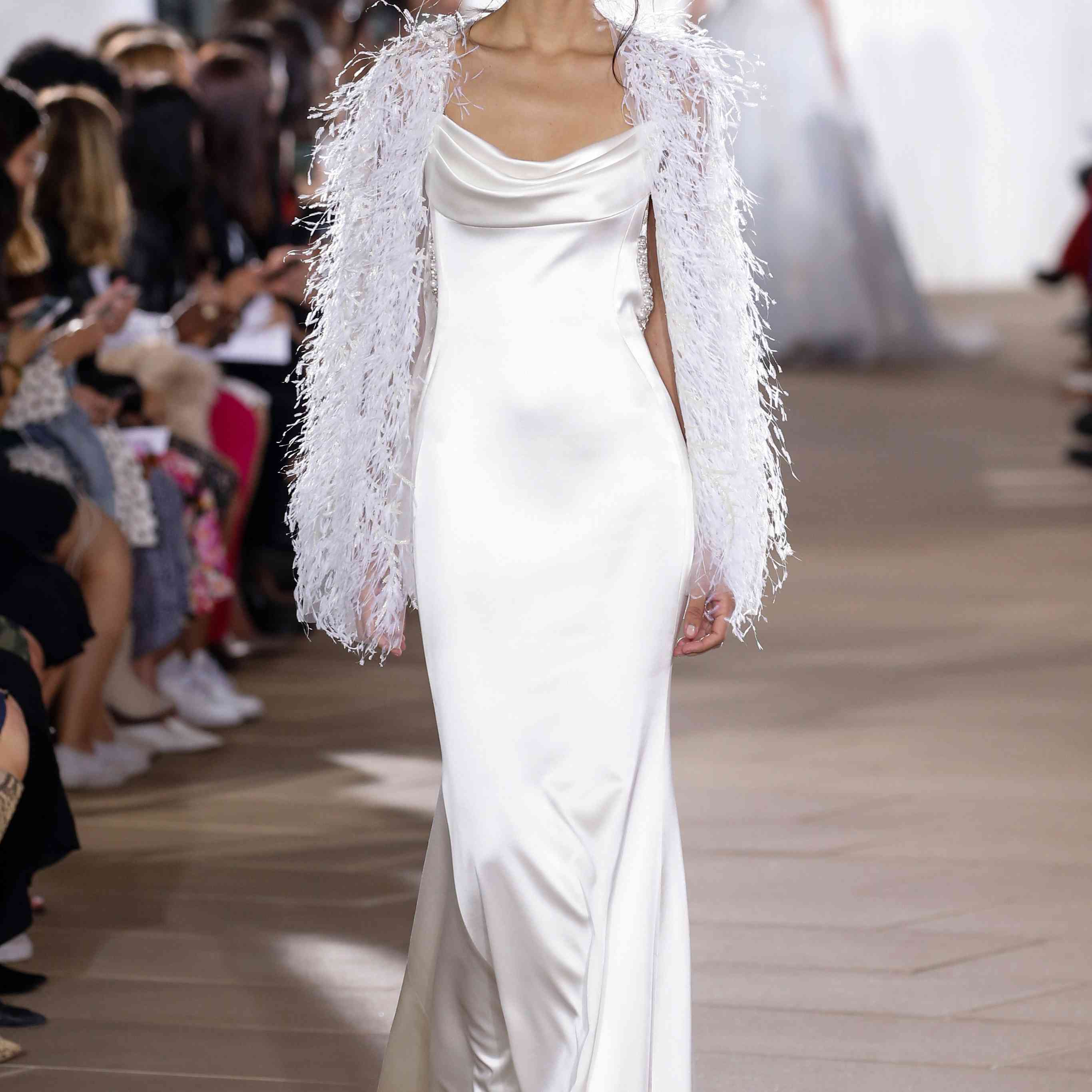 Ines Di Santo的婚礼礼服