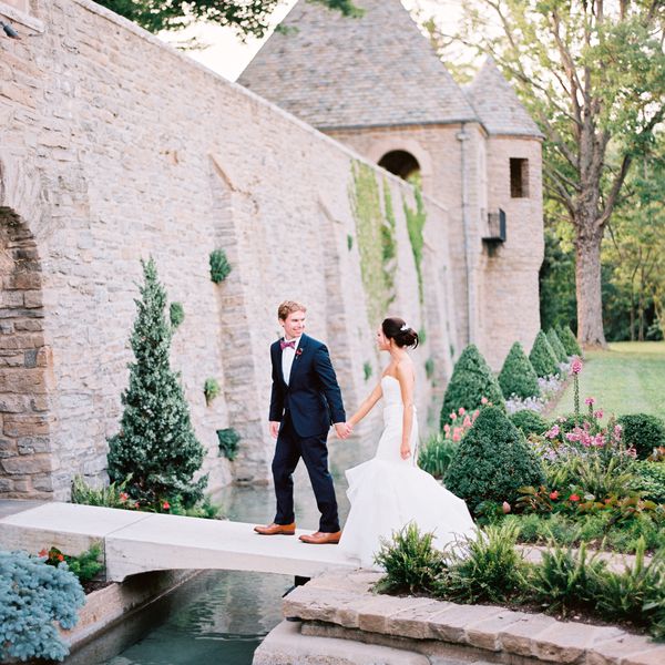 新娘和新郎的肖像