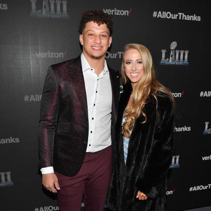 Patrick Mahomes和Brittany Matthews