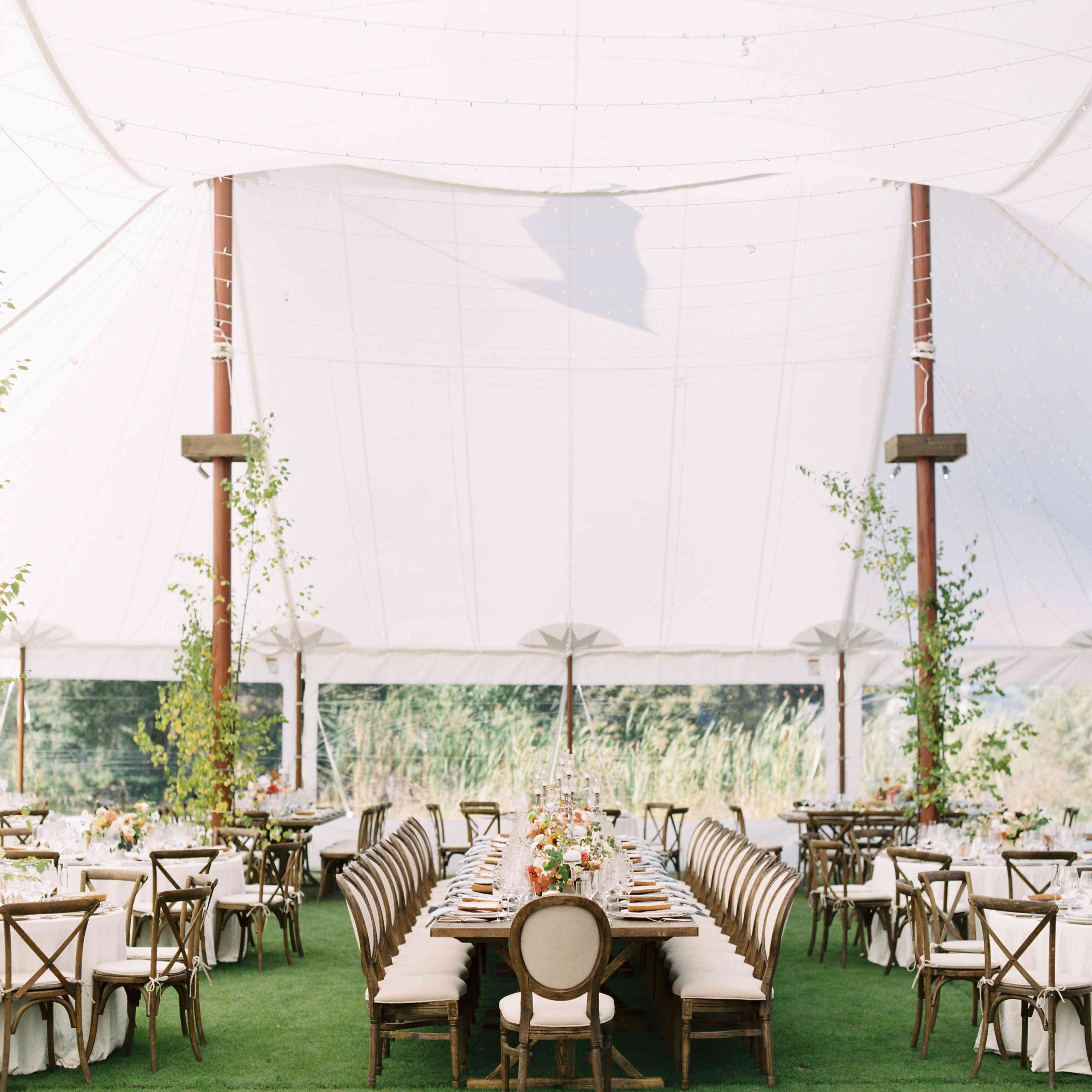 帐篷接收长接收表