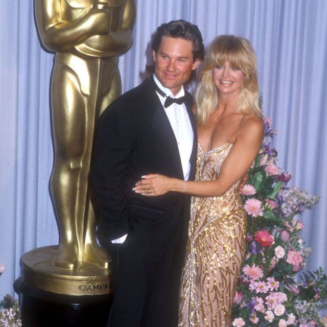 库尔特·拉塞尔和戈尔迪·霍恩1989年的照片